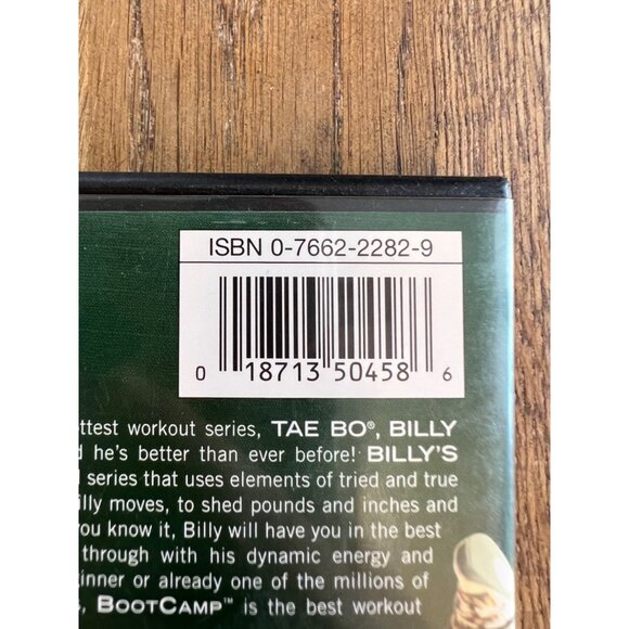 Billys Bootcamp Ultimate Bootcamp DVD 2004 Fitness Billy Blanks Pre-Owned - Picture 3 of 4